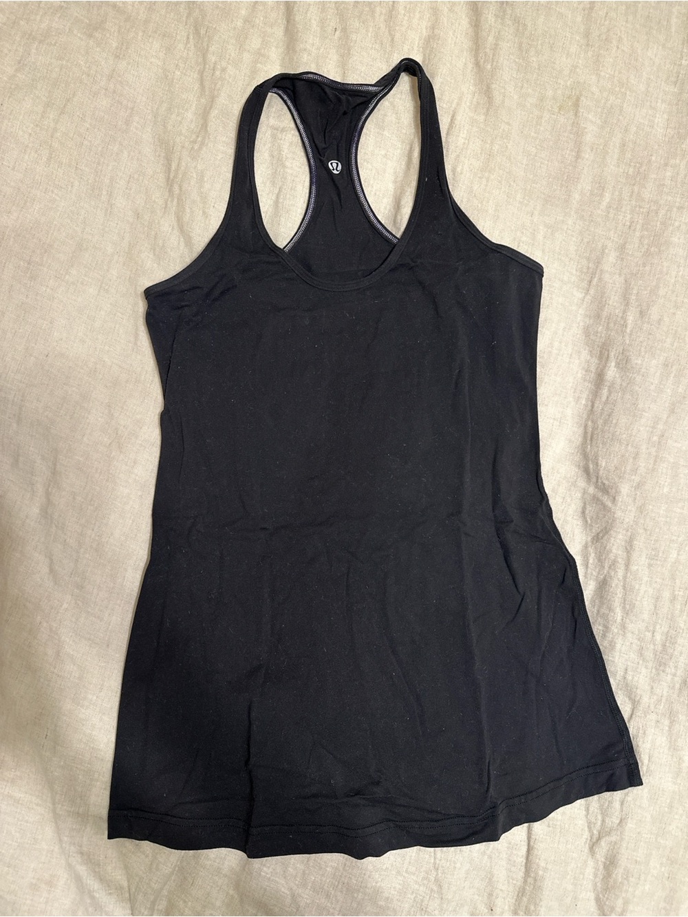 Lululemon Black Racerback Tank Top